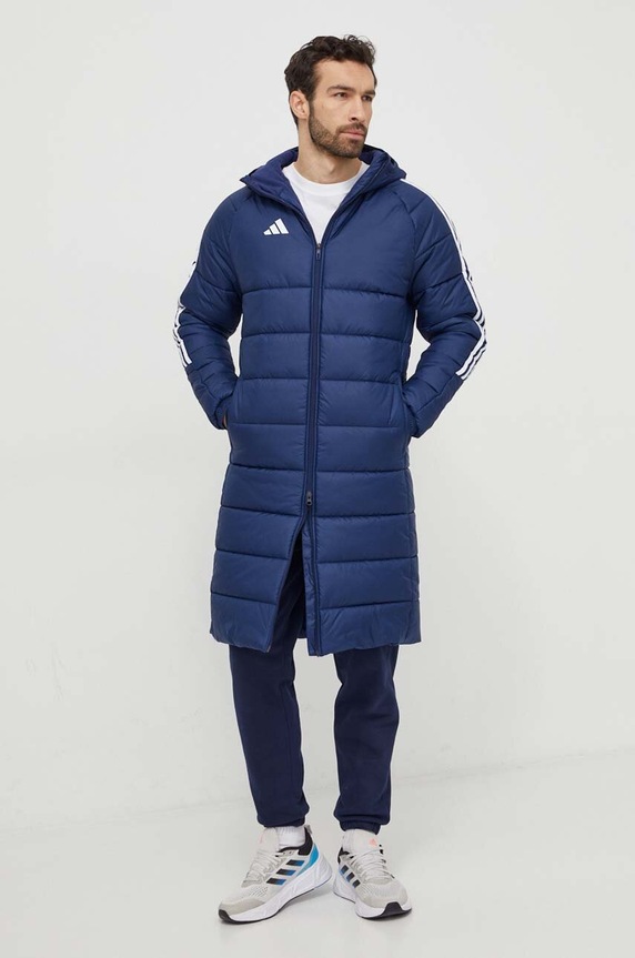 adidas Performance geacă TIRO bleumarin IR9502
