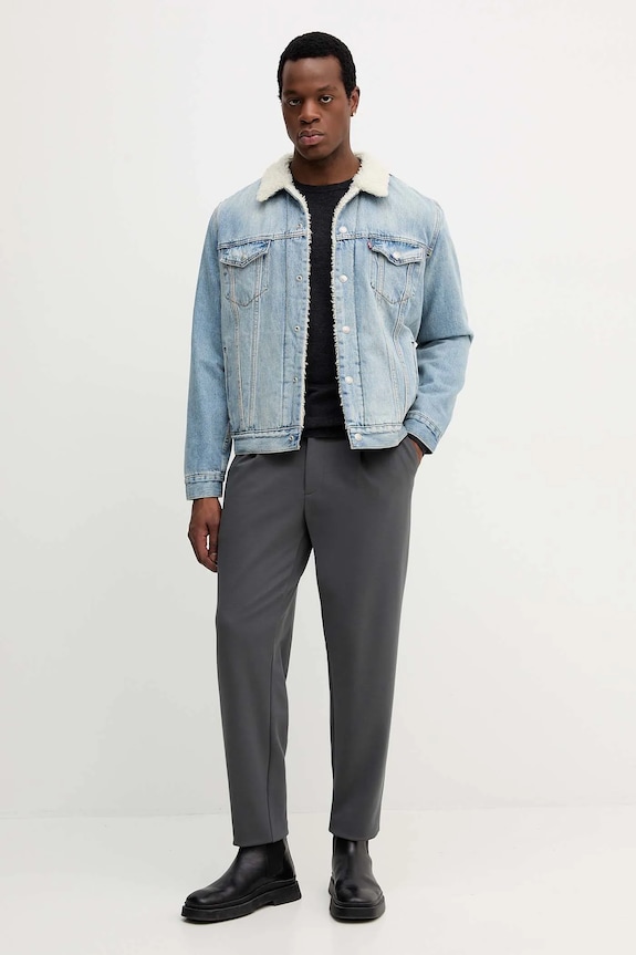 Rifľová bunda Levi's 16365 modrá AW25