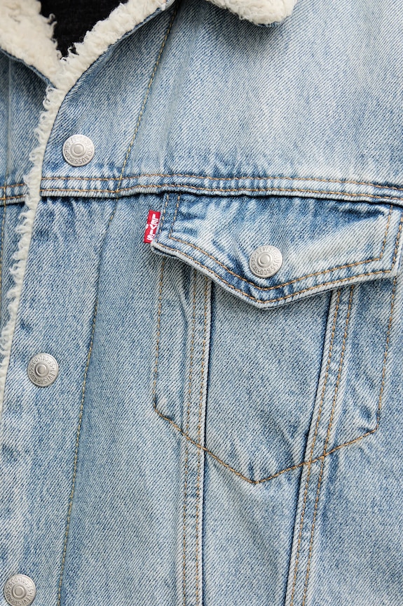 Rifľová bunda Levi's 16365 modrá