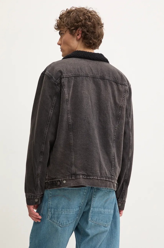 Abbigliamento Levi's giacca di jeans 16365 nero