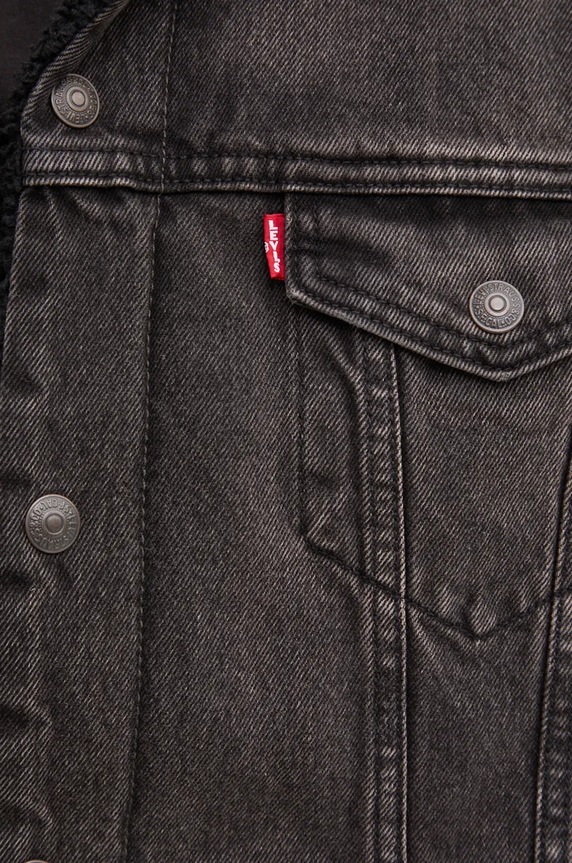 Levi's giacca di jeans 16365 nero