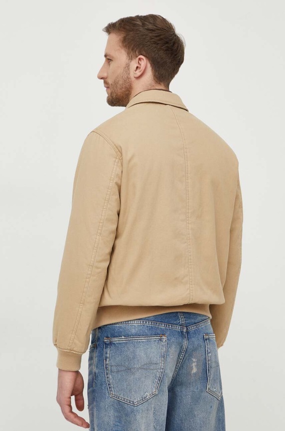 Одяг Бавовняна куртка Pepe Jeans VACHEL PM402873 бежевий