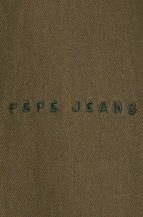Pepe Jeans kurtka bawełniana VESTER PM402874 zielony