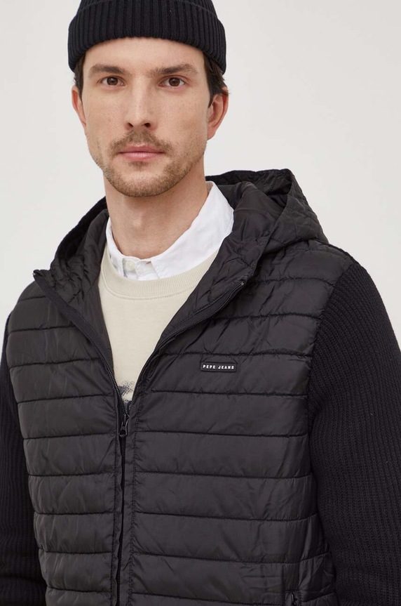Pepe Jeans kurtka Martin MARTIN czarny PM702401