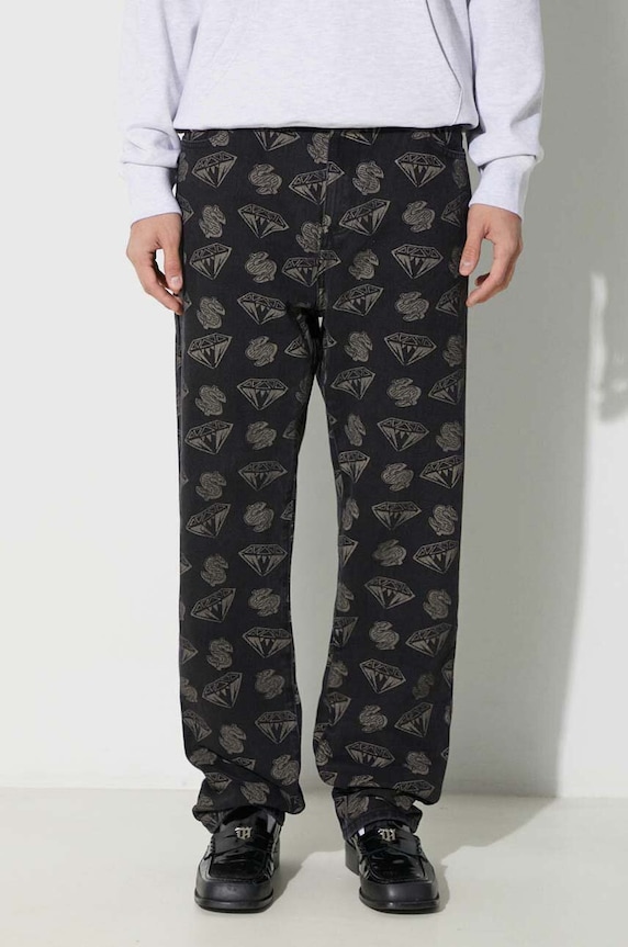 Billionaire Boys Club jeansy Diamonds & Dollars Denim czarny B23412
