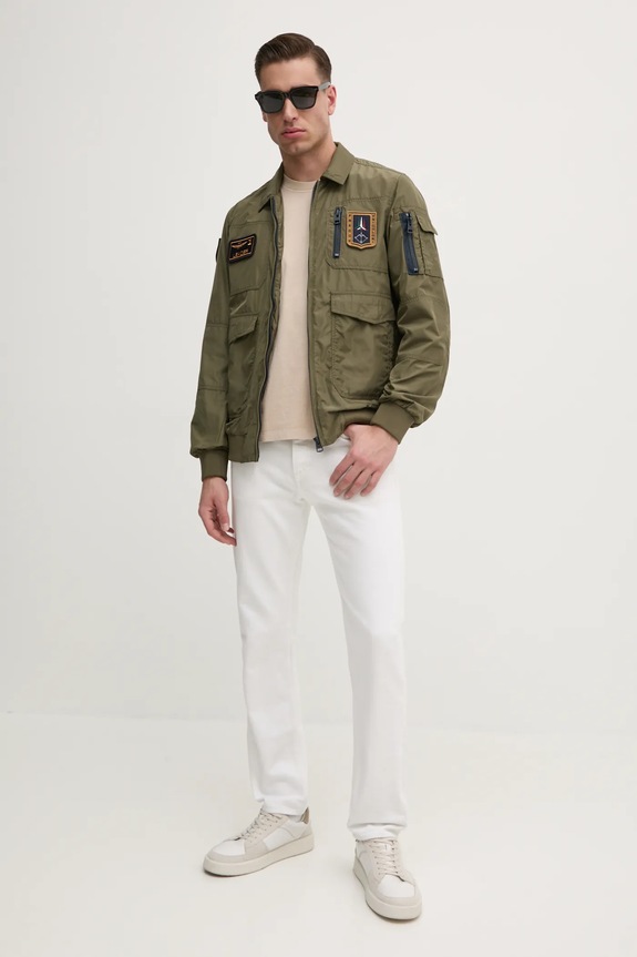 Aeronautica Militare geaca AB2071CT3081 verde SS25