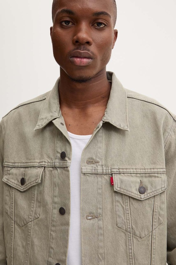 Levi's kurtka jeansowa 72334 zielony