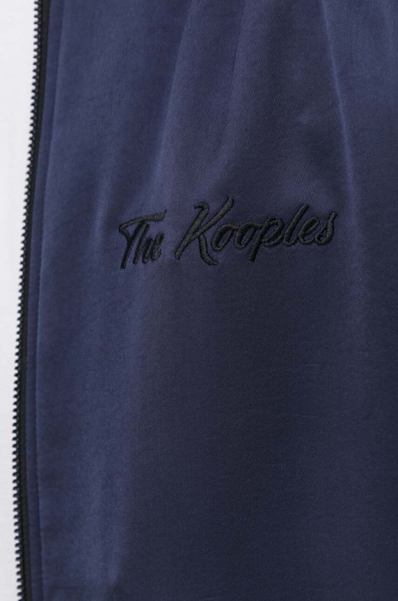 Куртка-бомбер The Kooples HBLO28004K темно-синій