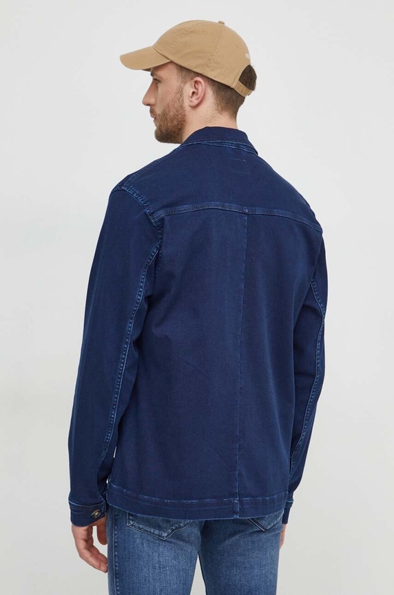 Oblečenie Rifľová bunda Pepe Jeans BINGHAM GDG PM402957 tmavomodrá