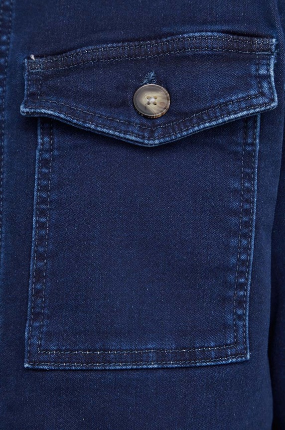 Rifľová bunda Pepe Jeans BINGHAM GDG PM402957 tmavomodrá