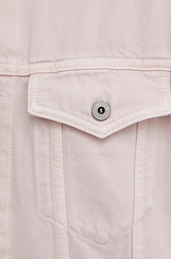 Джинсова куртка Pepe Jeans PINNERS CLRD рожевий PM402958