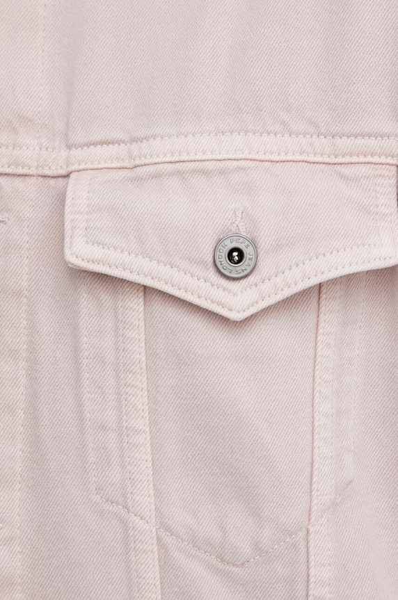 Джинсова куртка Pepe Jeans PINNERS CLRD рожевий PM402958