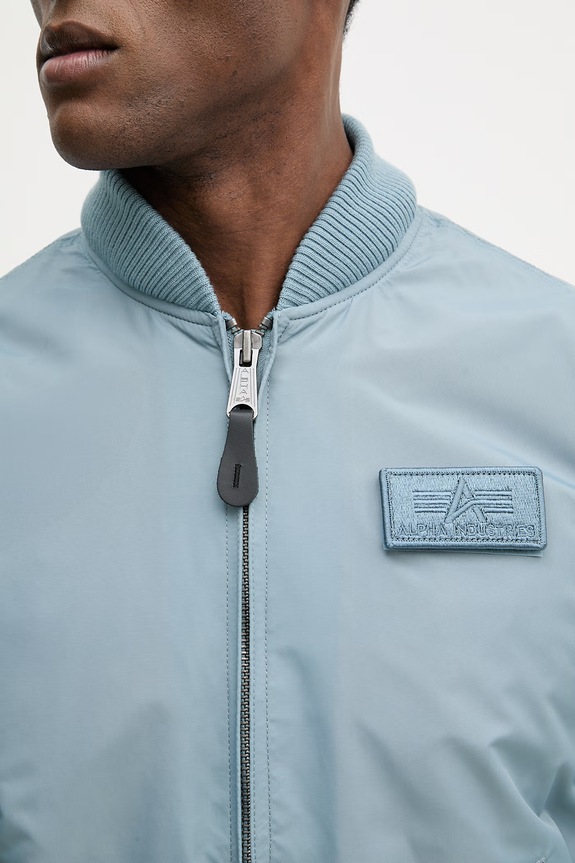 Alpha Industries kurtka MA-1 TT Hood 196108 niebieski