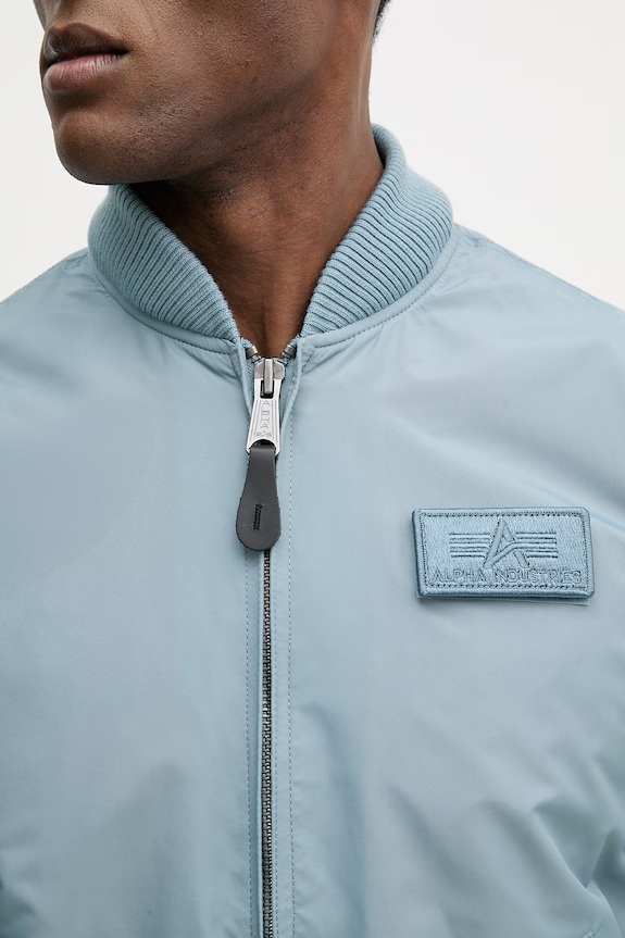 Alpha Industries kurtka MA-1 TT Hood 196108 niebieski