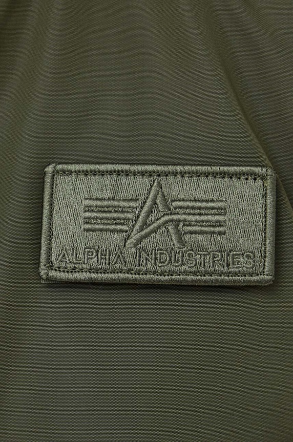 Μπουφάν Alpha Industries MA-1 TT Hood 196108 πράσινο