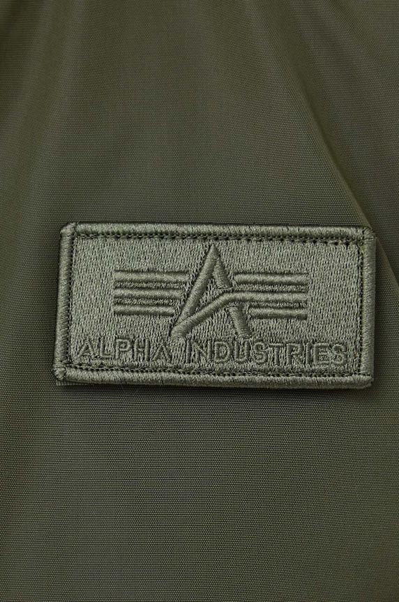Μπουφάν Alpha Industries MA-1 TT Hood 196108 πράσινο