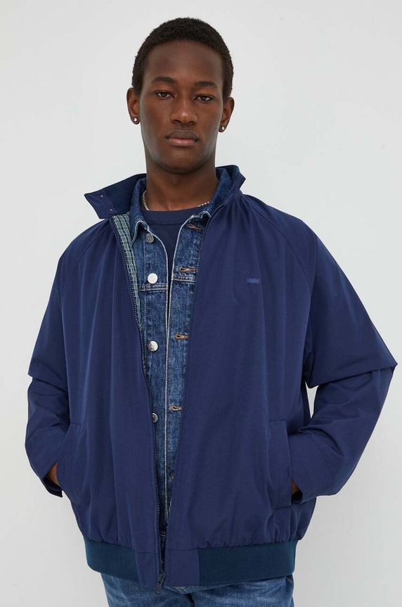 Μπουφάν Levi's σκούρο μπλε A7235
