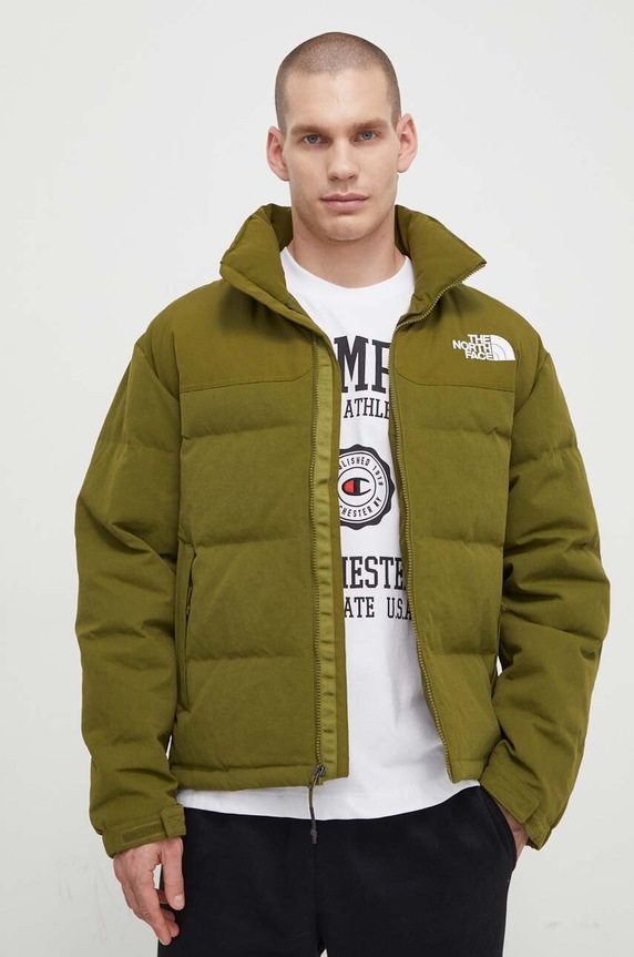 The North Face piumino foderato verde NF0A86ZQPIB1
