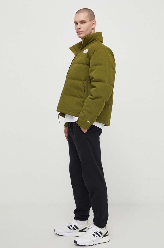 The North Face piumino NF0A86ZQPIB1 verde SS24
