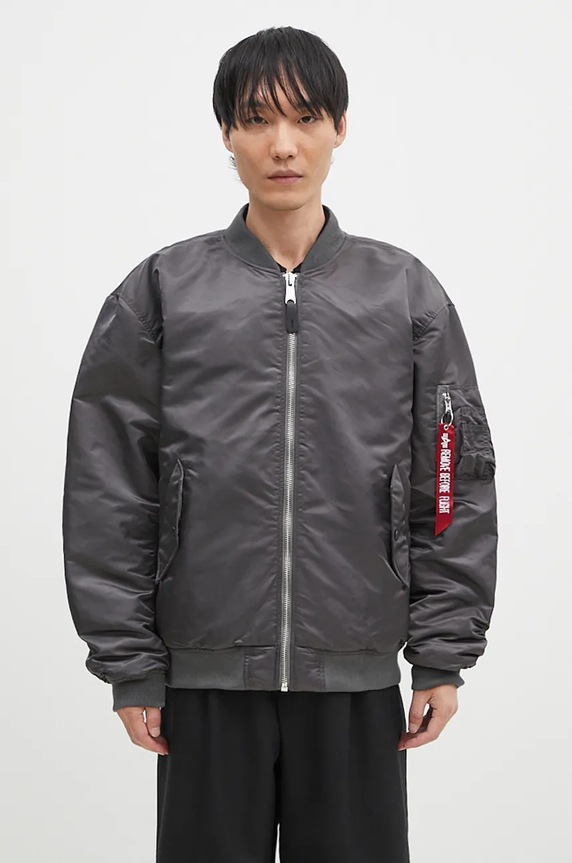 Alpha Industries bomber jacket MA-1 CS gray 136136