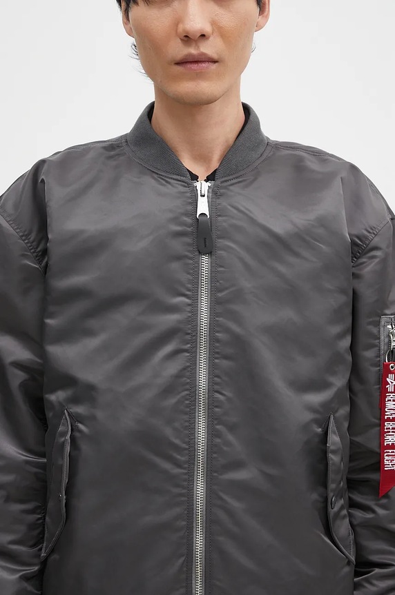Alpha Industries bomber jacket MA-1 CS 136136 gray