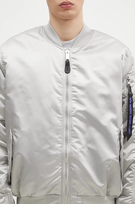 Alpha Industries bomber jacket MA-1 UV gray 146115UV