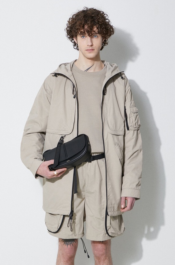 Alpha Industries jacket Utility Fishtail UV with beige 146117UV