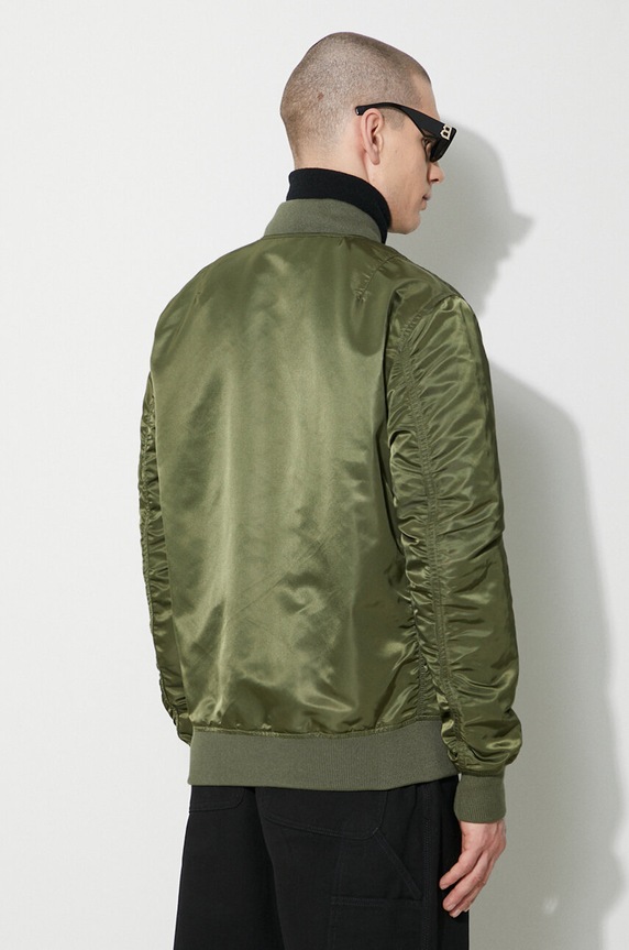 Одежда Куртка-бомбер Alpha Industries MA-1 VF 156101 зелёный