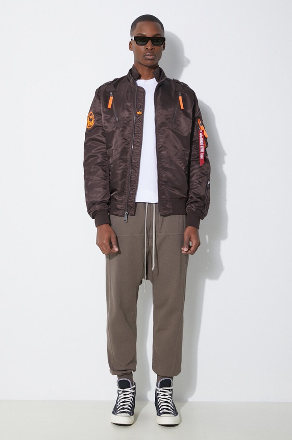 Bunda Alpha Industries Falcon II 156109 hnědá SS24