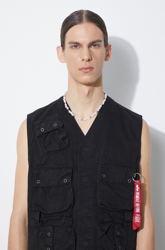 Елек Alpha Industries Military Vest 136113 черен