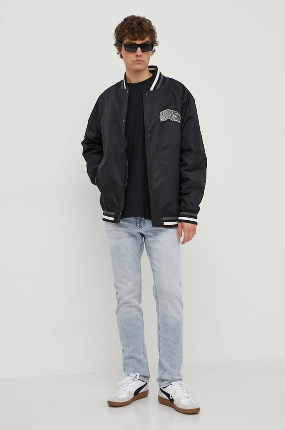 Vans giacca bomber VN000G81BLK1 nero SS24
