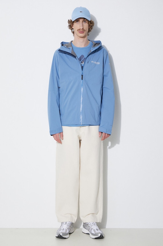 Outdoorová bunda Columbia Ampli-Dry II 2071061 modrá SS25