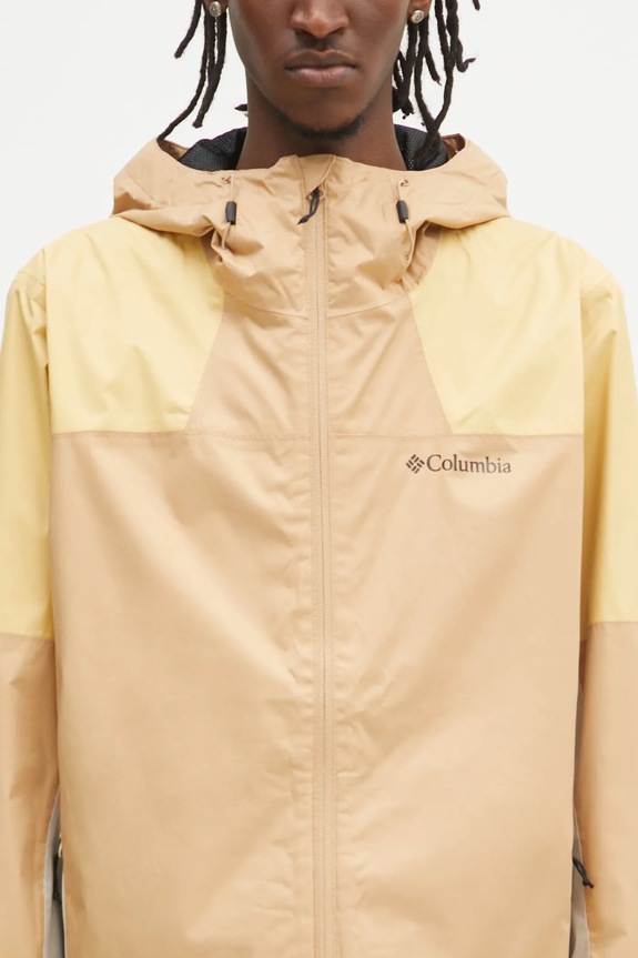 Turistická bunda Columbia Inner Limits III oranžová 2071215