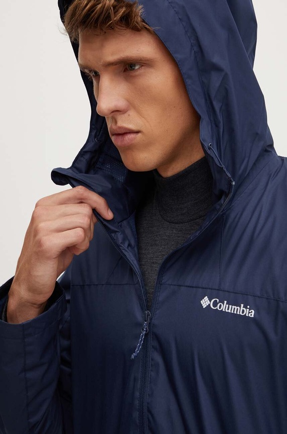 Outdoor jakna Columbia Inner Limits III mornarsko modra 2071215