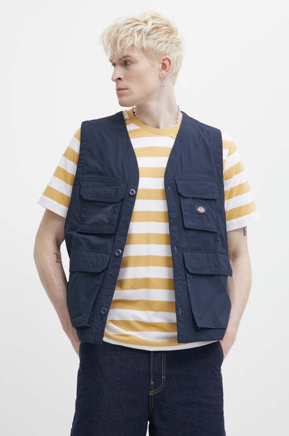 Vesta Dickies FISHERSVILLE VEST nezateplené námořnická modř DK0A4YQP