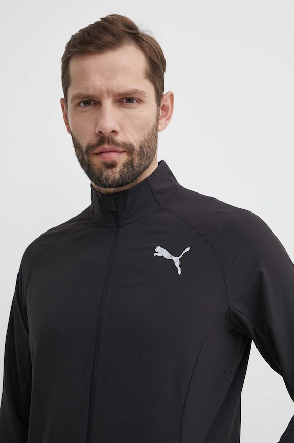 Puma kurtka do biegania Elite Ultraweave czarny 524984