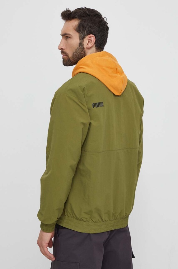 Odzież Puma kurtka 623685 zielony