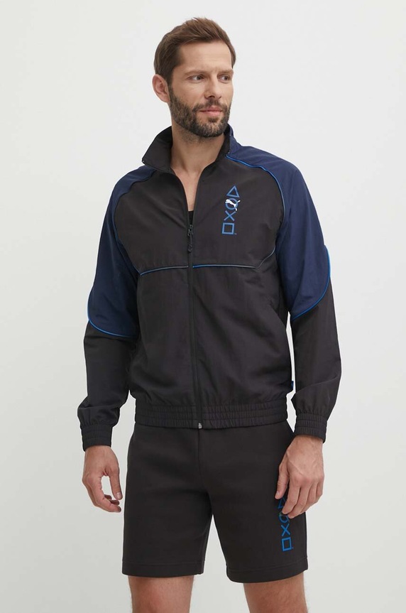 Puma geaca PUMA X PLAYSTATION necaptusit negru 624696