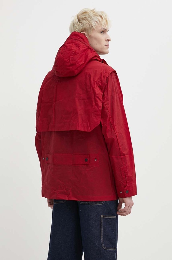 Odzież A-COLD-WALL* kurtka bawełniana Cargo Storm Jacket ACWMO254 czerwony