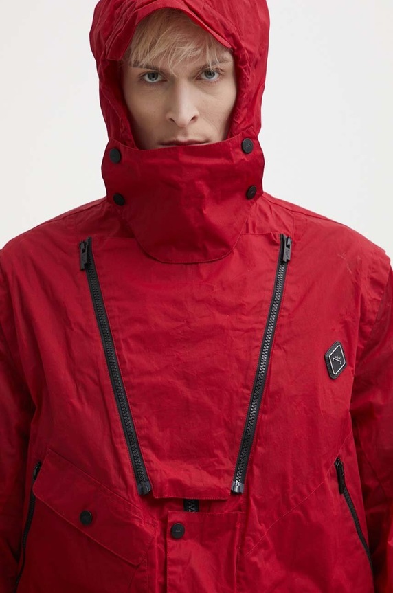 A-COLD-WALL* kurtka bawełniana Cargo Storm Jacket czerwony ACWMO254