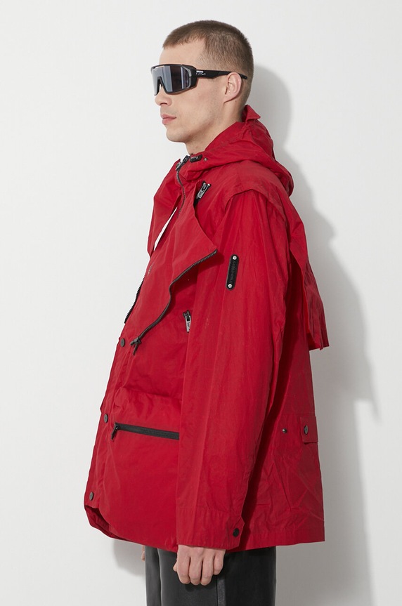 A-COLD-WALL* cotton jacket Cargo Storm Jacket red ACWMO254