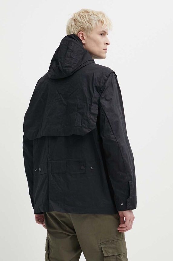 Oblečenie Bavlnená bunda A-COLD-WALL* Cargo Storm Jacket ACWMO254 čierna