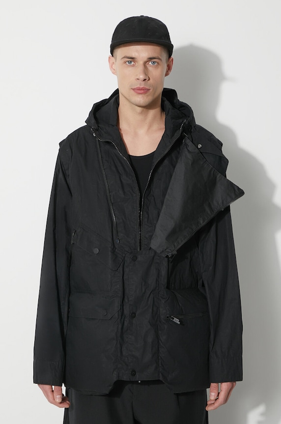 A-COLD-WALL* cotton jacket Cargo Storm Jacket black ACWMO254