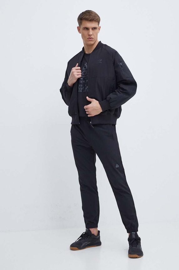 adidas Originals bomber dzseki IS5385 fekete SS24