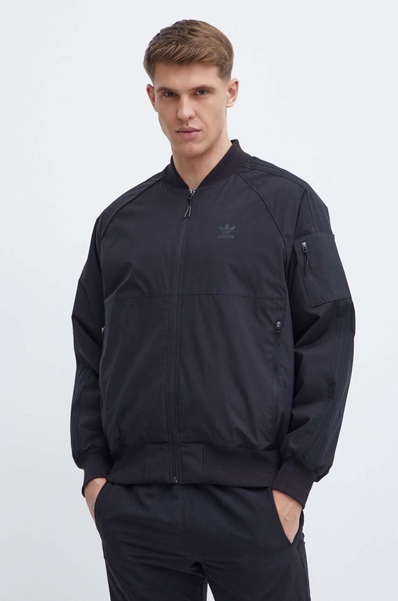 adidas Originals bomber dzseki fekete IS5385