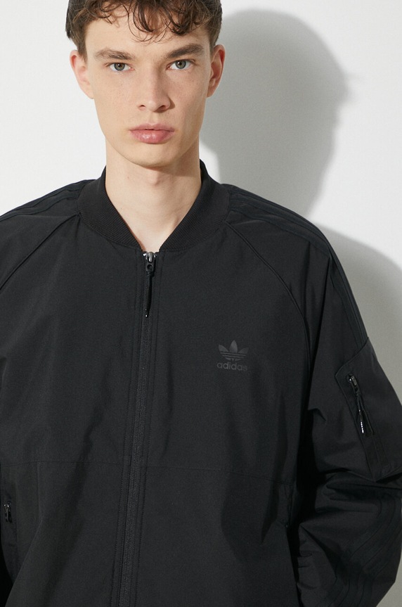 adidas Originals geaca bomber IS5385 negru