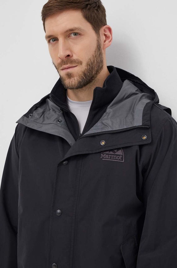 Marmot szabadidős kabát 78 All Weather Parka fekete M14626