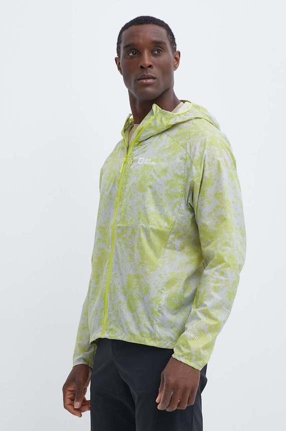 Jack Wolfskin kurtka outdoorowa Prelight Wind pozostałe żółty 1307861