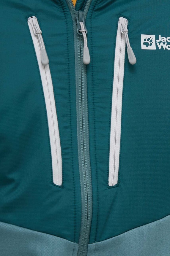 Športová bunda Jack Wolfskin Alpgrat PRO 1711291 zelená