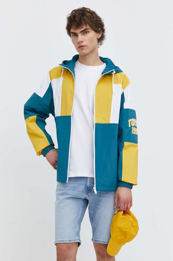 Bunda Tommy Jeans vícebarevná DM0DM19165